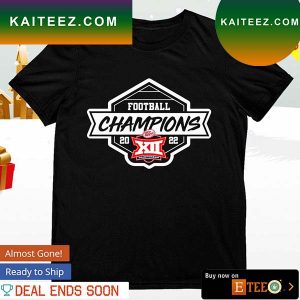 Kansas State Wildcats 2022 Big-12 Conference Champions Dr Pepper T-Shirt