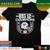 Kansas State Wildcats 2022 Big 12 Football Conference Champions T-shirt