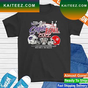 Kansas State Wildcats vs Alabama Crimson Tide 2022 Sugar Bowl Bound T-shirt