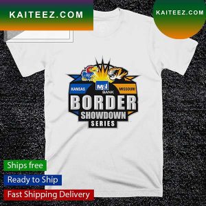 Kansas vs Missouri Border Showdown Series T-shirt