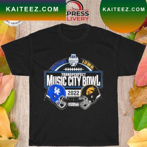 Kentucky Vs Iowa transperfect music city bowl 2022 T-shirt