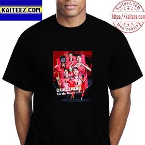 Korea Republic Qualified For The Round Of 16 FIFA World Cup Qatar 2022 Vintage T-Shirt