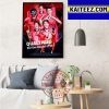 Korea Republic Qualified For The Round Of 16 FIFA World Cup Qatar 2022 Art Decor Poster Canvas