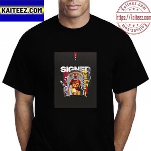Kyon Barrs Signed USC Trojans Football Vintage T-Shirt