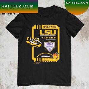 LSU Tigers 2023 Cheez It Citrus Bowl Camping World Stadium Orlando Florida T-shirt