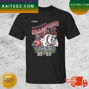 LSU Tigers Vs Georgia Bulldogs 30-50 National Champions 2022 T-shirt