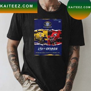 LSU Tigers Vs Georgia Bulldogs Mercedes-Benz Stadium 2022 T-shirt