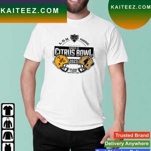 LSU Tigers Vs Purdue Boilermakers Cheez-It Citrus Bowl 2023 T-shirt