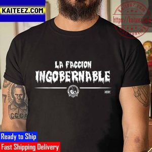 La Faccion Ingobernable Nosotros Somos Ingobernable AEW All Elite Wrestling Vintage T-Shirt