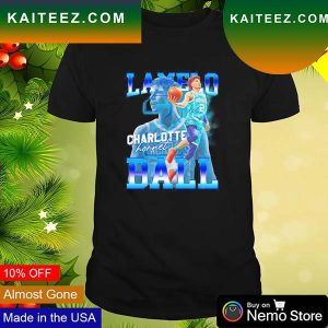 Lamelo Ball Charlotte Hornets no 2 T-shirt