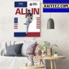 Lance Lynn Is All In For Team USA In World Baseball Classic 2023 Art Decor Poster Canvas