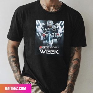 Las Vegas Raiders Josh Jacobs Has Been Named The AFC Offensive Player Of The Week Fan Gifts T-Shirt