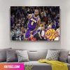 Giannis Antetokounmpo x LeBron James Lakers v Bucks NBA Poster