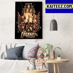 Legends of Tomorrow Season 7 DC Comics Official Poster Art Decor Poster Canvas
