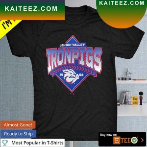 Lehigh Valley IronPigs logo T-shirt