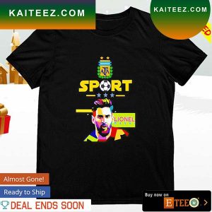 Lionel Messi AFA sport World Cup 2022 T-shirt