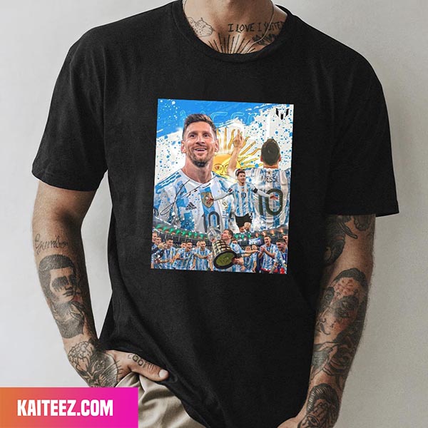 Lionel Messi Wins FIFA World Cup 2022 Champion Lionel Messi Argentina Messi  World Cup 2022 Champions Shirt - Ink In Action