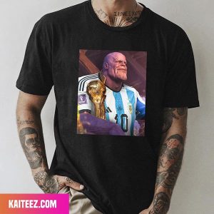 Lionel Messi Can Finally Rest And Watch The Sun Rise On A Grateful Universe FIFA World Cup 2022 Style T-Shirt