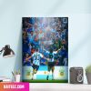 The Avatar Blue Out The Way Of Water Movie Poster Canvas