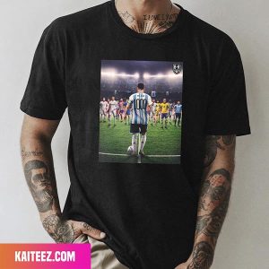 Lionel Messi Plays His 1000th Game Today What A Career Style T-Shirt