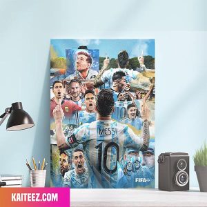 Lionel Messi – The Argentina Dream Lives On FIFA World Cup Qatar 2022 Poster
