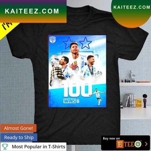 Lionel Messi Wins 100 World Cup 2022 T-shirt