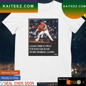 Logan Webb to pitch for team USA in the world baseball T-shirt