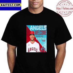 Los Angeles Angels Welcome RHP Carlos Estevez Vintage T-Shirt
