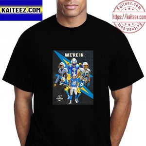 Los Angeles Chargers We’re In NFL Playoffs Vintage T-Shirt