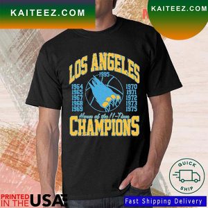 Los Angeles Home Of The II-Time Champions 1964-1975 T-Shirt