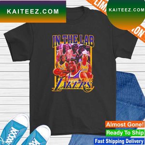 Los Angeles Lakers in the lab The Legends Showtime Lakers T-shirt