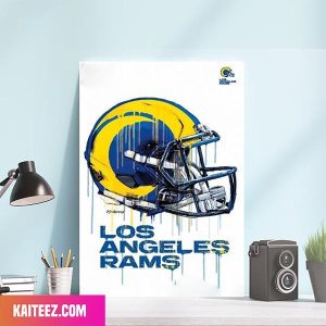 Los Angeles Rams Helmet Home Decorations Poster-Canvas