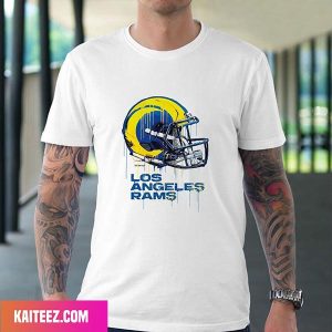 Los Angeles Rams Helmet Poster Unique T-Shirt