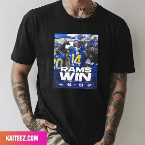 Los Angeles Rams How The Rams Stole Christmas Rams Win Style T-Shirt