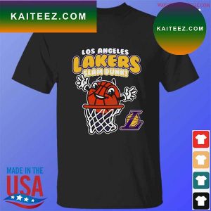 Los angeles lakers infant happy dunk T-shirt