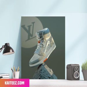 Louis Vuitton x Air Jordan 1 Concept Poster