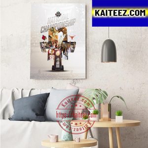 Louisville Volleyball Vs Texas Volleyball The National Championship Is Set Art Decor Poster Canvas