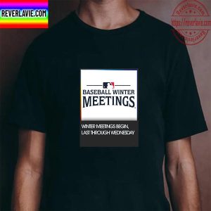 MLB Baseball Winter Meetings Vintage T-Shirt