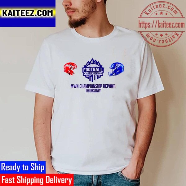 MWN Championship Report Thursday Football Championship 2022 Vintage T-Shirt