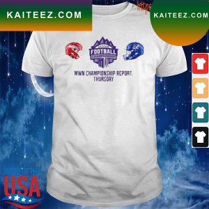 MWN Championship report Thursday Football Championship 2022 T-shirt