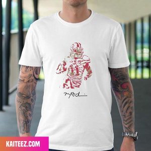 Marquise Goodwin San Francisco 49ers Signatures Pixel Art Unique T-Shirt