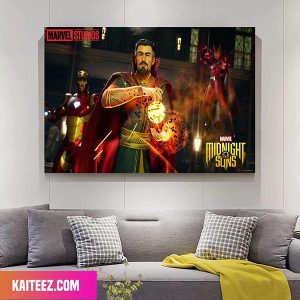 Marvel Midnight Suns Doctor Strange x Iron Man x Scarlet Witch Marvel Studios Canvas