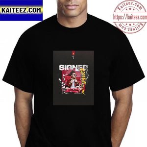 Mason Cobb Signed USC Trojans Football Vintage T-Shirt