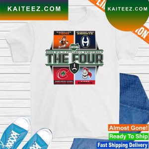 Massillon Tigers Archbishop Hoban Knights Toledo Central Catholic Fighting Irish and Kings Knights 2022 DIV II Football Semifinals The Four T-shirt