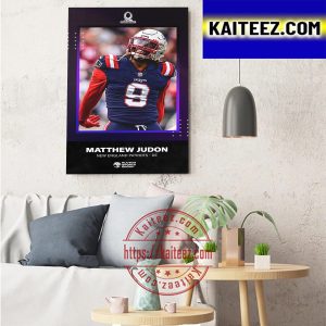 Matthew Judon Pro Bowl Vote Of New England Patriots DE Klutch Sports Group Art Decor Poster Canvas