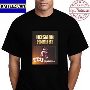 Max Duggan 2022 Heisman Trophy Finalists QB TCU Vintage T-Shirt