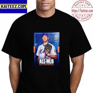 Max Scherzer 2022 All MLB Second Team SP New York Mets Vintage T-Shirt