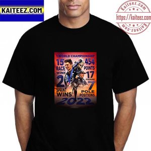 Max Verstappen All Title In The 2022 Season Vintage T-Shirt