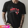Men’s Chicago Bulls Fanatics Branded Black Balanced Floor Fan Gifts T-Shirt