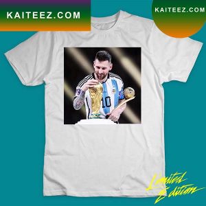 Messi and the golden cup world 2022 T-shirt